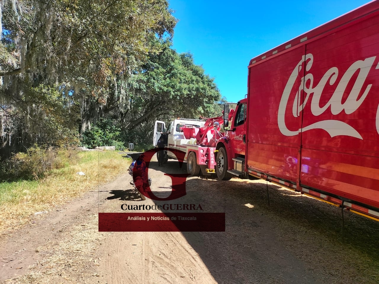 Sufren asalto trabajadores de conocida empresa refresquera, en Nanacamilpa y los abandonan en Mazapa, Calpulalpan