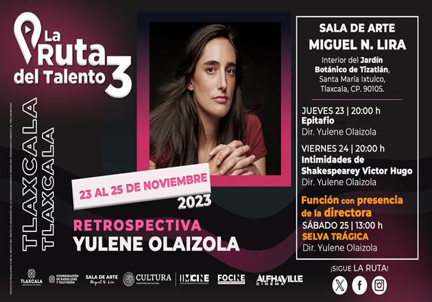 La directora Yulene Olaizola invita a tlaxcaltecas a conocer su visión del cine en La Ruta del Talento
