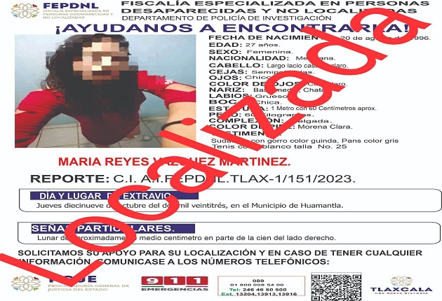 Presentan ante fiscalía a una mujer y un menor de edad reportados como no localizados: PGJE