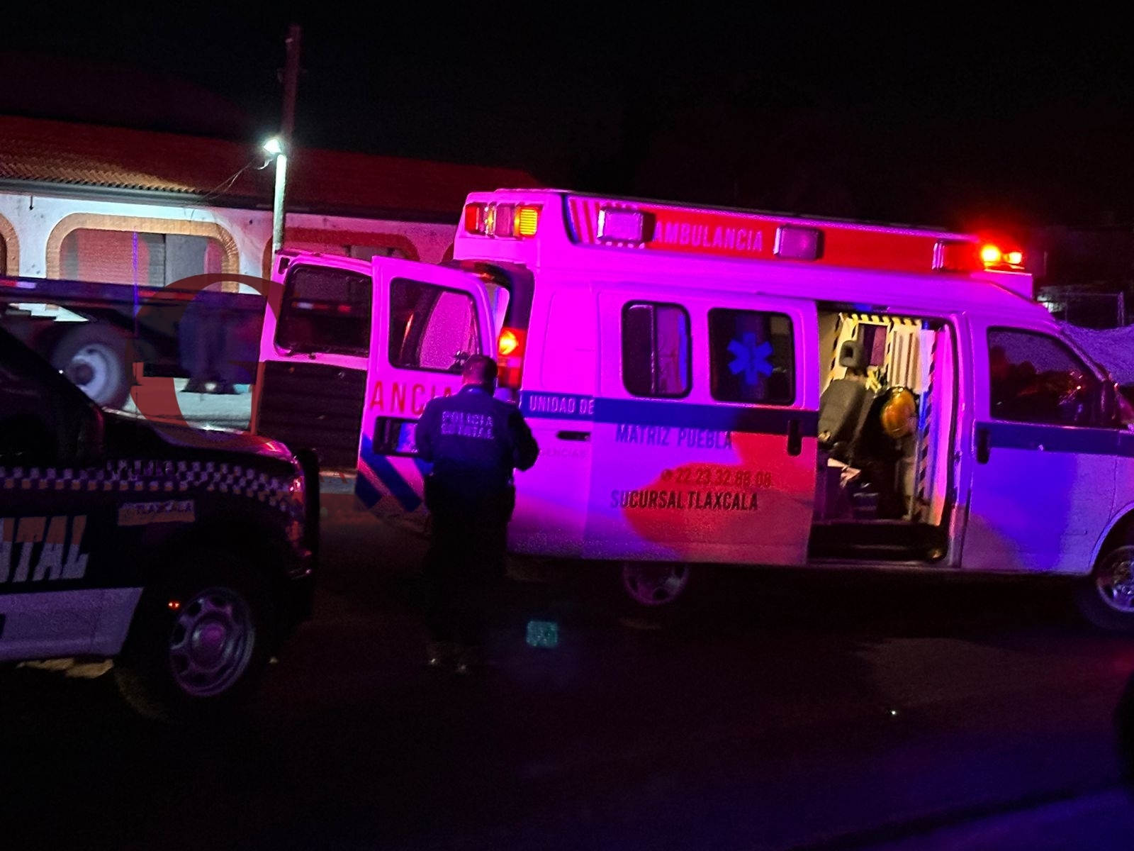 Atropellan a dos hermanos, en San Pablo del Monte; una se reporta grave