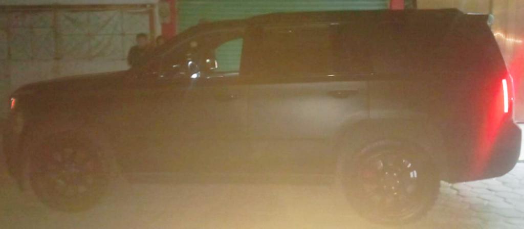 Asegura PGJE camioneta en el municipio de Apizaco