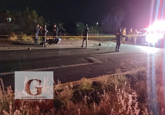 Muere un hombre al sufrir un accidente de motocicleta, en Panotla