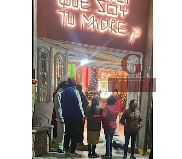 Frente a la capilla de Guadalupe, en Tlaltelulco, muere un hombre