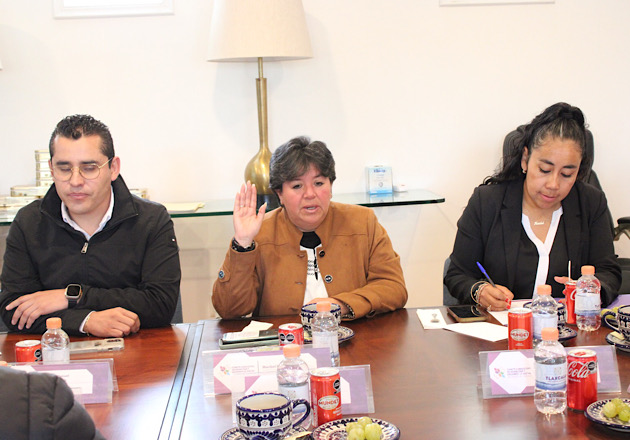Asiste la presidenta municipal de Tlaxcala a sesión de Consejo Consultivo del Bienestar