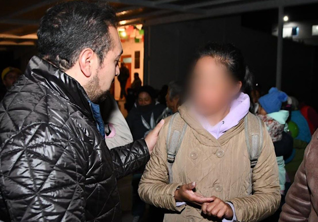 Atiende Salvador Santos Cedillo a familiares de persona fallecida en Benito Juárez