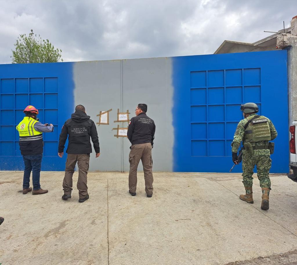 En cateo, la PFM asegura inmueble en Ixtacuixtla