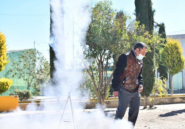 Emite recomendaciones Protección Civil de Huamantla en uso de pirotecnia durante temporada decembrina