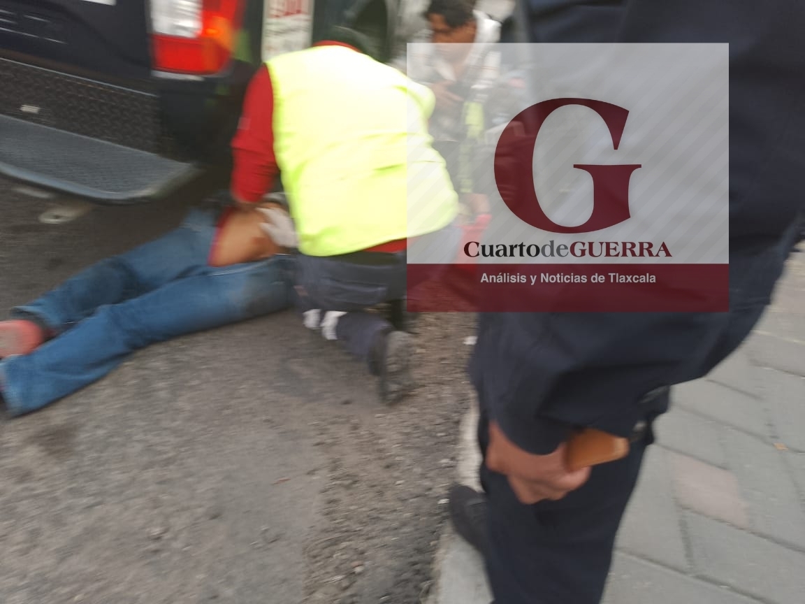 En presunta riña, hieren de bala a un hombre, en Papalotla