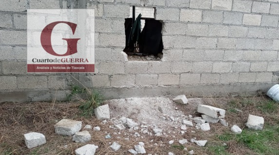 Roban borregos en Panotla