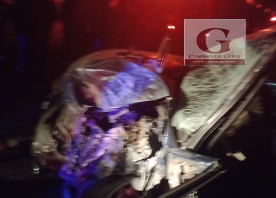 Al menos siete lesionados deja choque en Atltzayanca