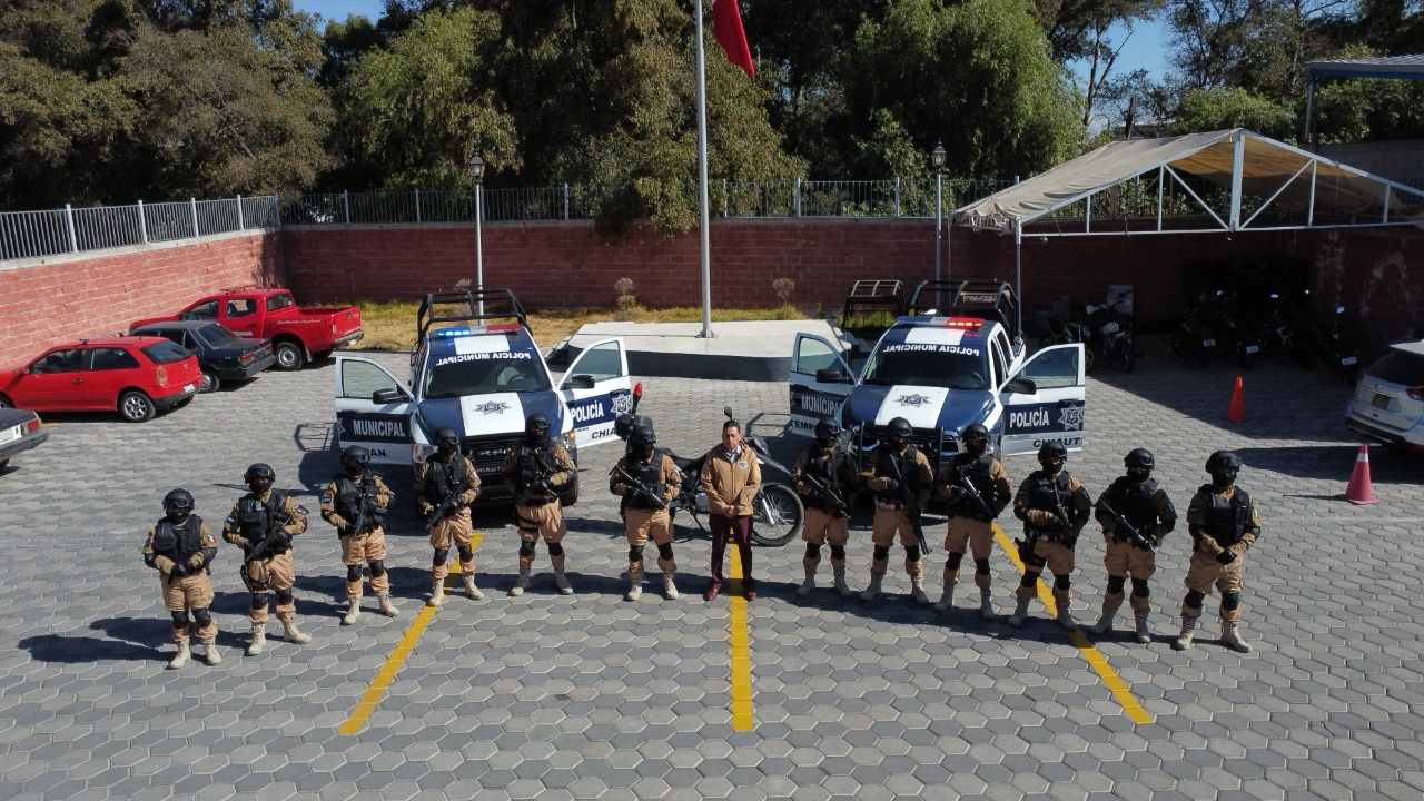 Chiautempan continúa avanzando en materia de seguridad pública