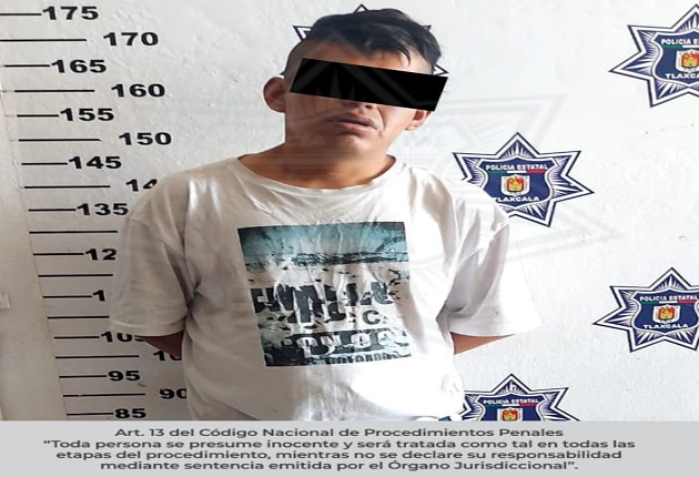Detiene SSC en Apizaco a un masculino por delitos contra la salud