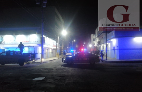 Balean a conductor de transporte público, en Apizaco; aparentemente se trató de un ataque directo