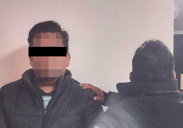 Aprehenden PGJE y Fiscalía General de Puebla a masculino por narcomenudeo