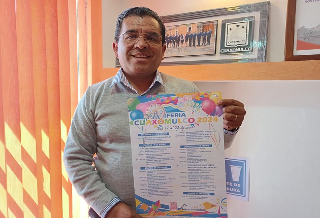 Anuncia Cuaxomulco el cartel de la Feria San Antonio 2024