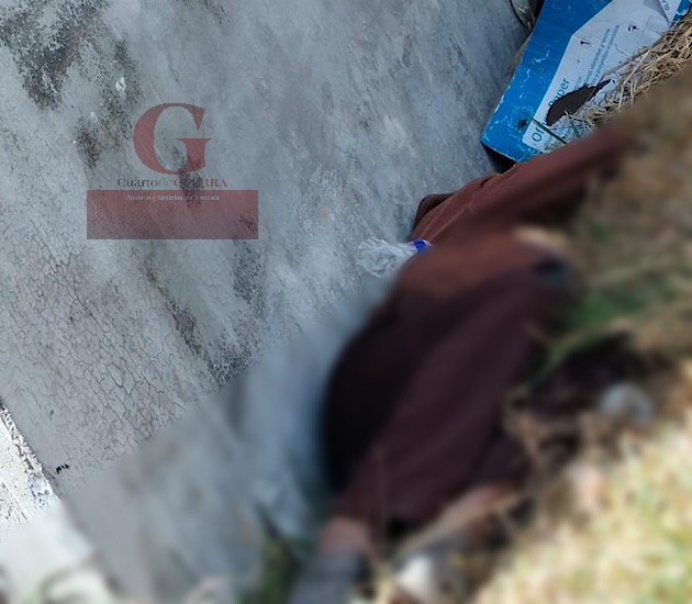 Hallan sin vida a un masculino en predio baldío, en Tlaxcala