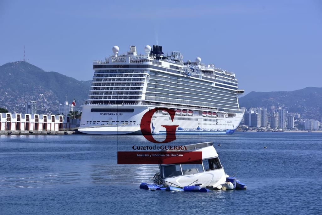 Recibe Acapulco el primer crucero del año 2024