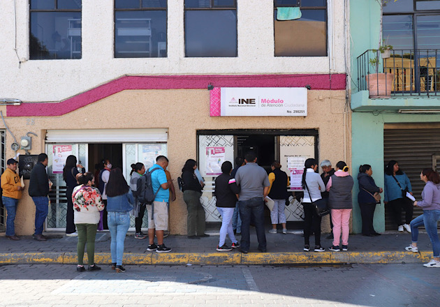 Módulos de Atención Ciudadana fijos abrirán sábado y domingo; el lunes laborarán hasta las 24 horas: INE Tlaxcala