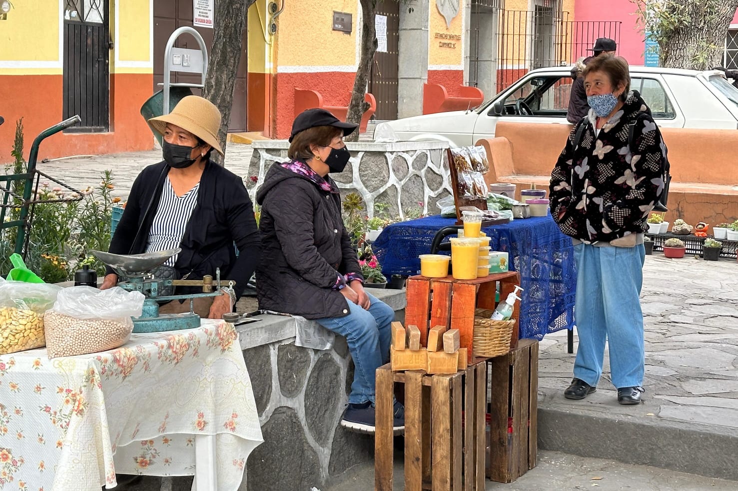 Gracias al tianguis ‘Mis semillas huamantlecas’ mejora la economía de nuestras familias: productora beneficiada