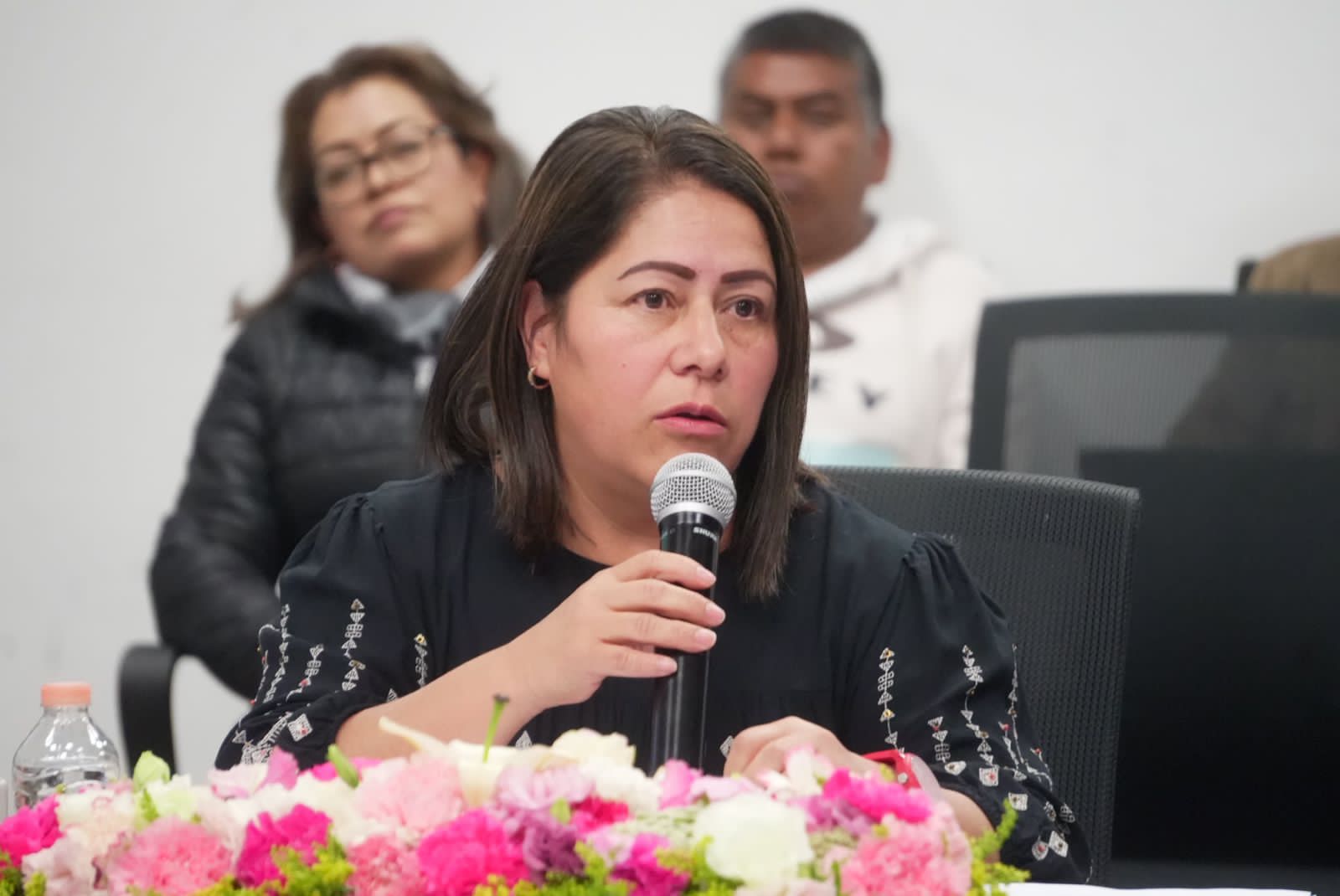 En comparecencia de Secretaría de Seguridad, Blanca Águila cuestiona estado de fuerza policial y atención a mujeres