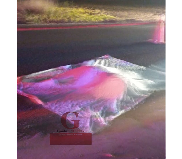 Atropellado y destrozado fallece hombre, en Papalotla