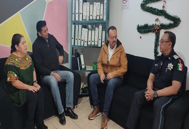 Blanca Águila Lima, solicita que la SSC contrate policías certificados para Zacatelco con recursos Fortamun