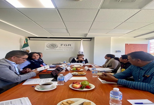 FGR realiza mesa de coordinación con autoridades federales en materia ambiental en Tlaxcala
