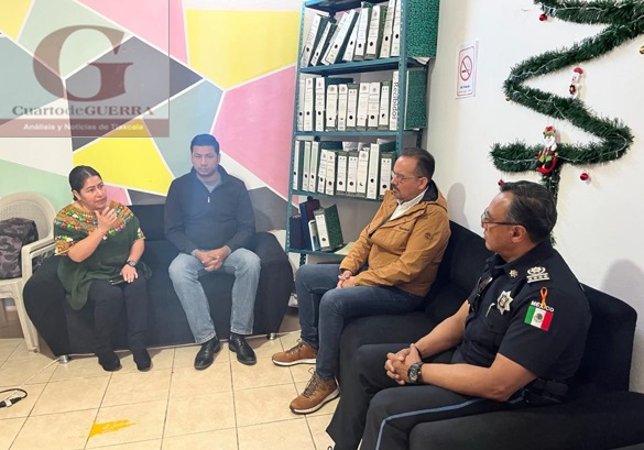 Se mantendrá la SSC al frente de la seguridad en Zacatelco