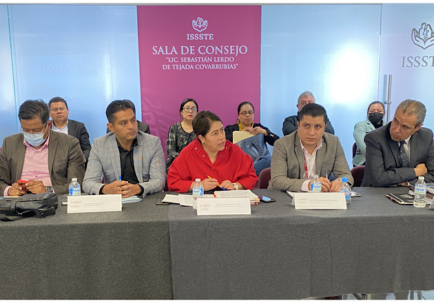 Blanca Águila Lima sostiene reunión con delegación del Issste; Fstse documenta irregularidades del Instituto