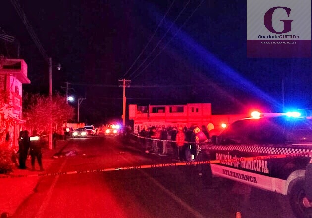 Baleado muere un hombre en Atltzayanca