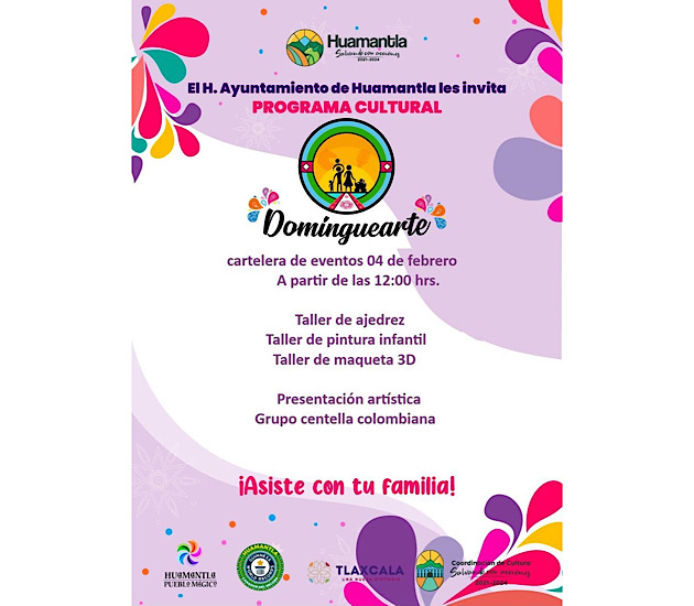 Un domingo de arte, cultura y diversión familiar en Huamantla