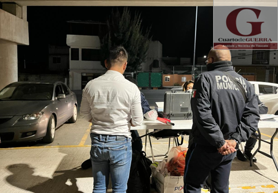 Fueron puestas a disposición 16 personas intoxicadas, tras en operativo alcoholímetro, en Apetatitlán