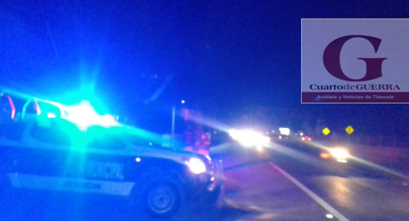 Policías de Yauhquemehcan frustran robo a tráiler cargado de electrodomésticos
