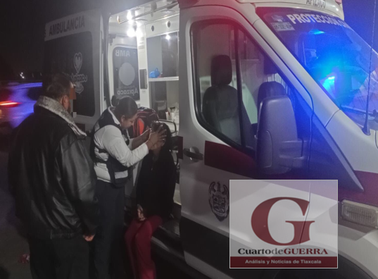 Roban con violencia un depósito; se llevan dinero en efectivo y lesionan a una adulta mayor en Apizaco