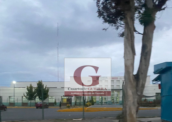 Por herida de bala en la cabeza ingresa hombre al Hospital IMSS Bienestar de Huamantla