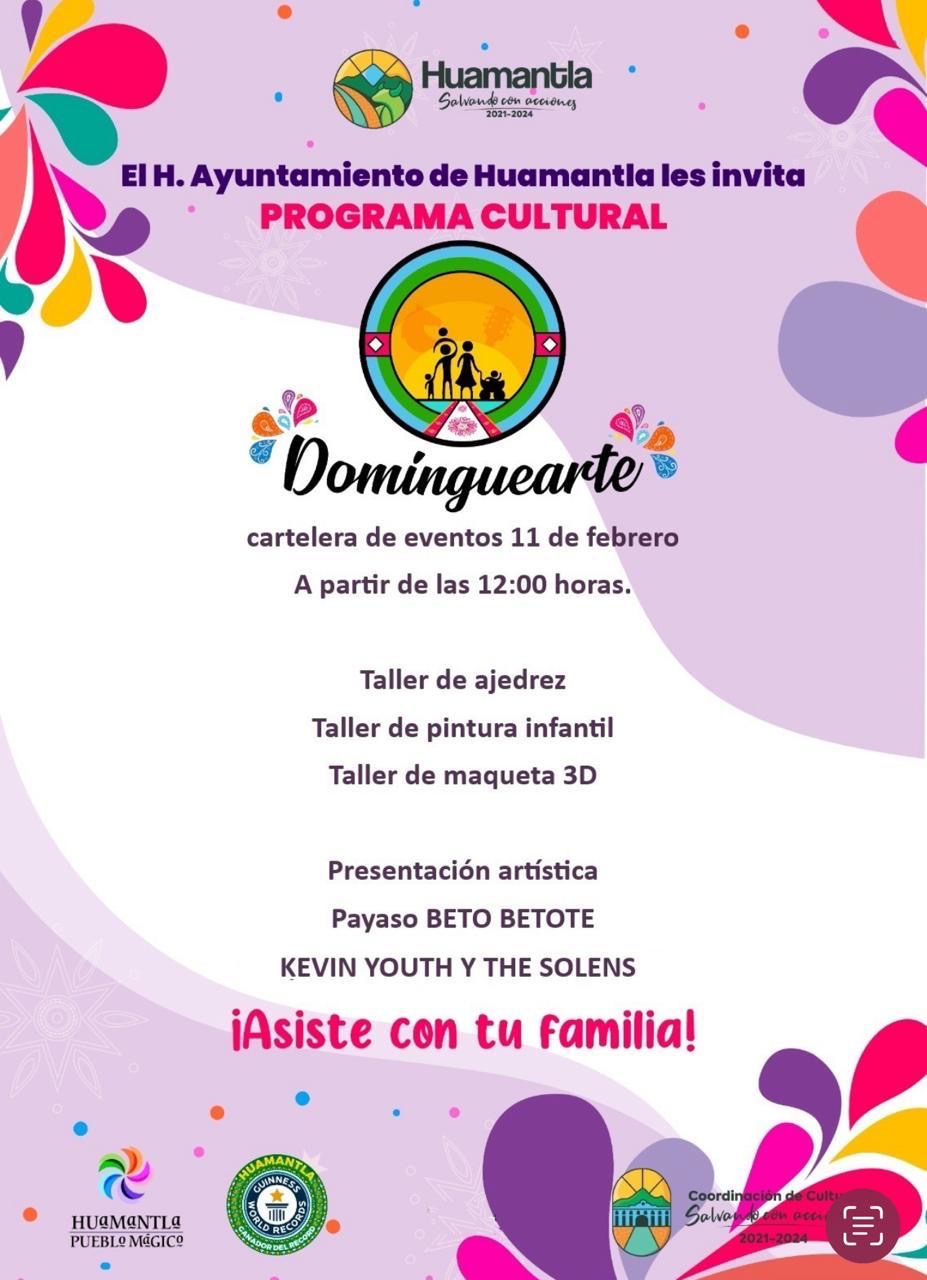 Tarde de arte y diversión en Huamantla con ‘Dominguearte’S