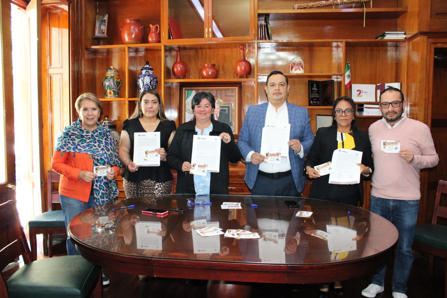 Firman convenio Ayuntamiento capitalino y CANACO SERVyTUR Tlaxcala
