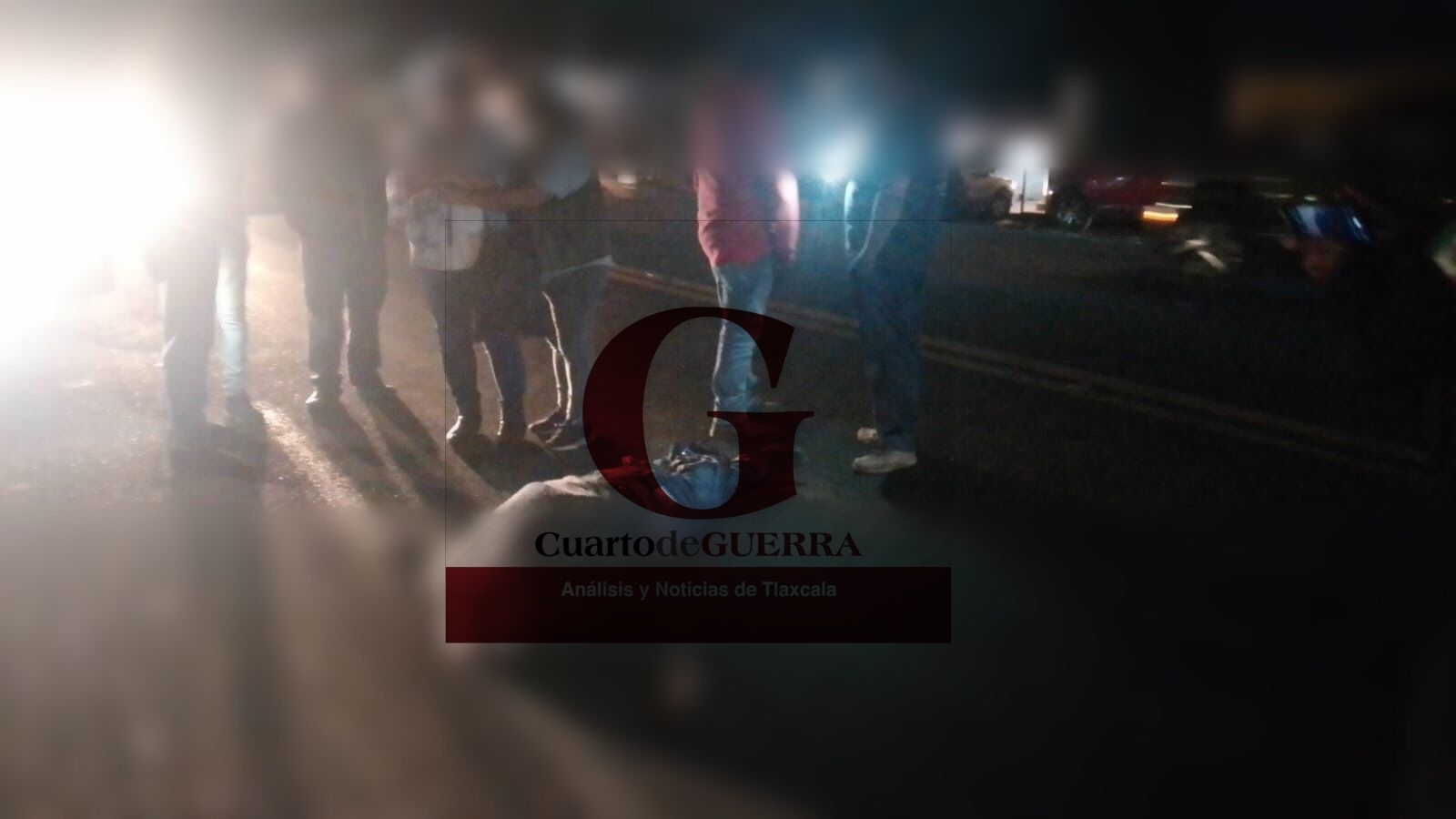 Fallece hombre en el hospital luego de ser atropellado en la Apizaco-Tlaxco