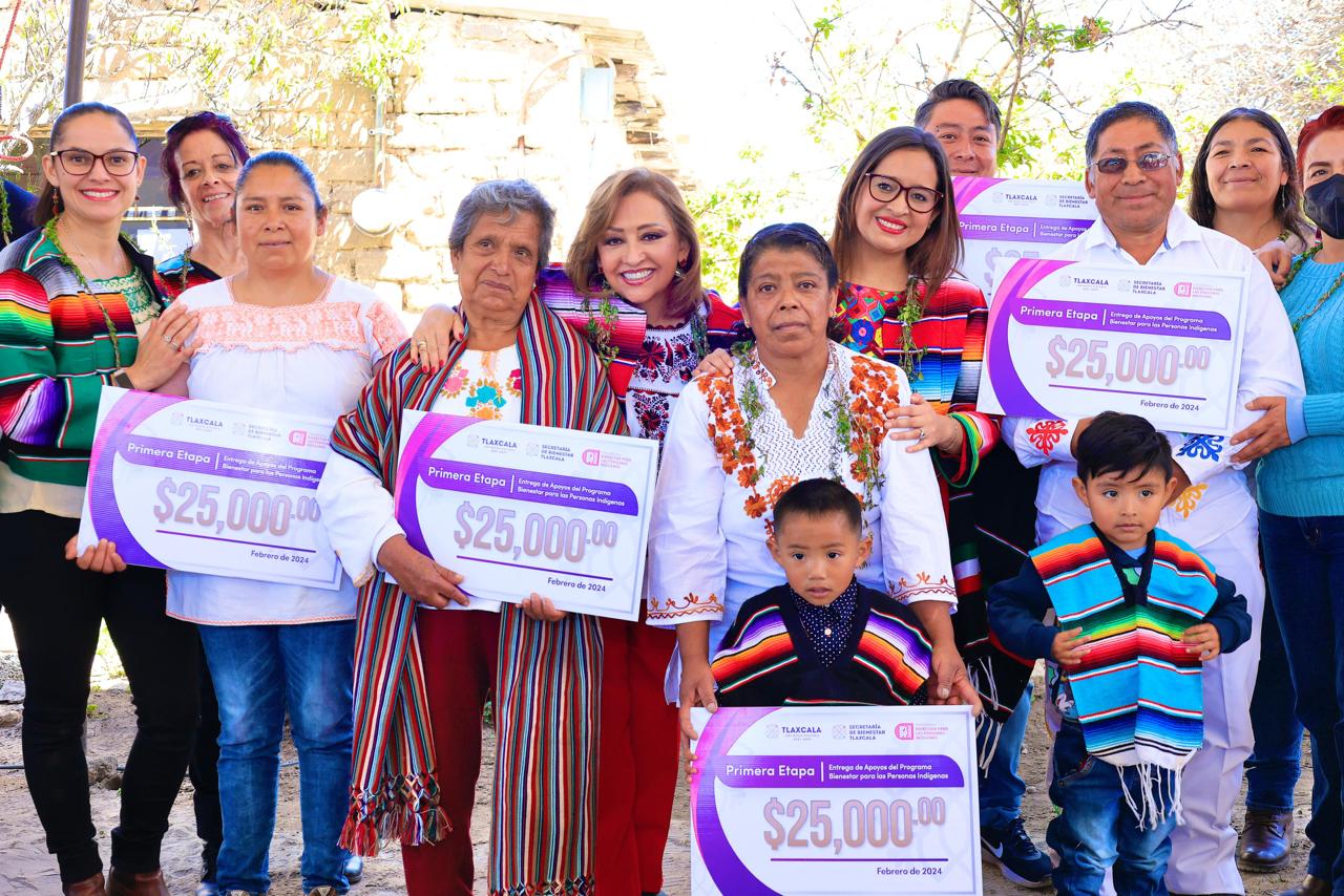 Encabeza gobernadora arranque del programa ‘Bienestar para las personas indígenas 2024’
