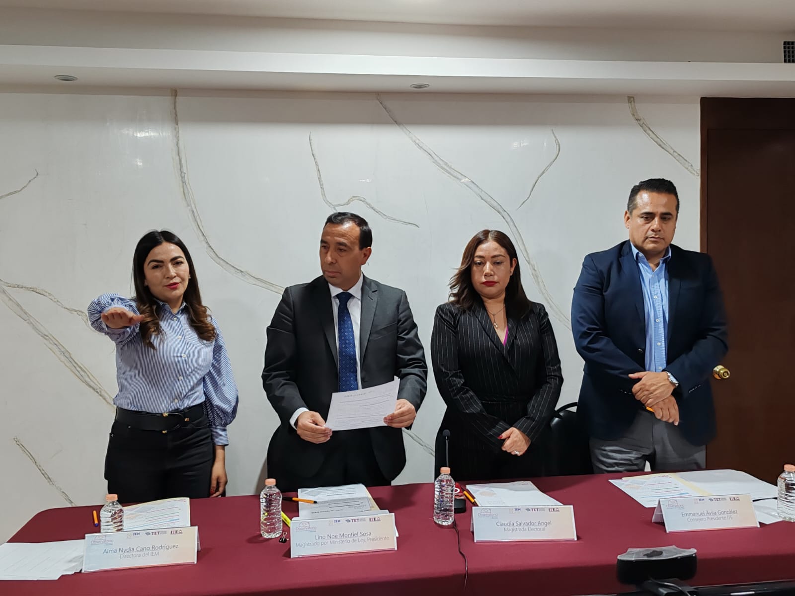 Rotan cargos y responsabilidades integrantes permanentes del OPPMT