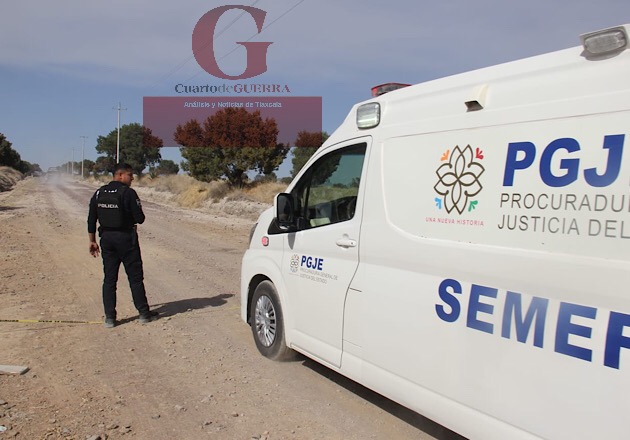 Hallan cadáver encobijado de un hombre, en Yauhquemehcan; se trataría de un posible homicidio