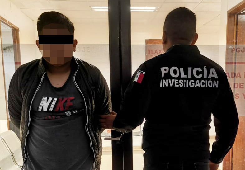 Aprehende PGJE en Tlaxcala a masculino por feminicidio
