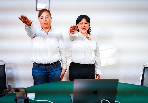 Anabell Ávalos rinde protesta como candidata al Senado por la coalición Fuerza y Corazón por México