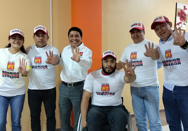 Se suman productores y pobladores de Nanacamilpa al proyecto de Rodrigo Cuahutle