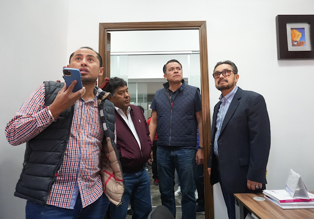 Se registran severos daños al Congreso del Estado durante la marcha del 8M
