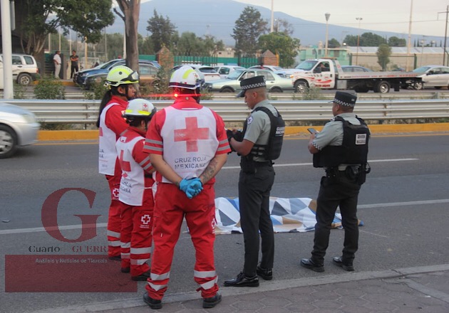 En menos de 24 horas, muere atropellada otra persona en la Chiautempan-Apizaco