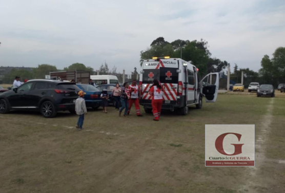 Salvan policías de Apetatitlán a una niña de morir asfixiada