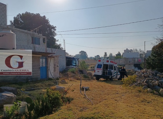 En San Pablo del Monte, sujeto presuntamente drogado golpea a su madre y la manda al hospital