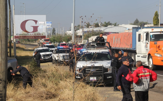 En persecución,  abaten a un delincuente y otro más es detenido, en Yauhquemehcan