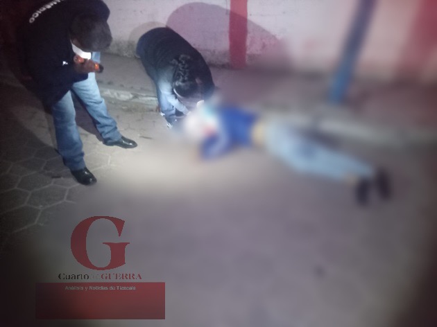 Muere motociclista tras derrapar en San Pablo del Monte